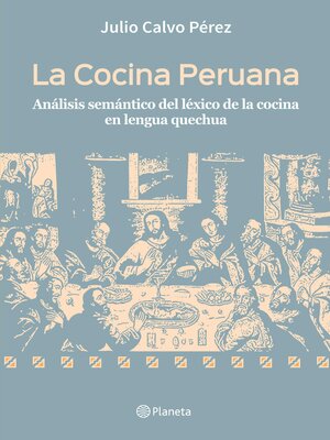 cover image of La cocina peruana